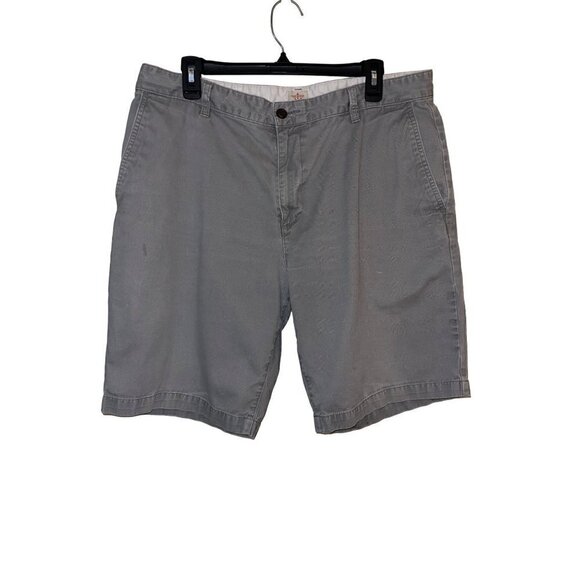 Men's Grey Dockers 100% Cotton 5 Pocket Shorts Size 36 - Picture 1 of 15